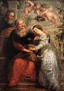 The Education of the Virgin RUBENS, Pieter Pauwel